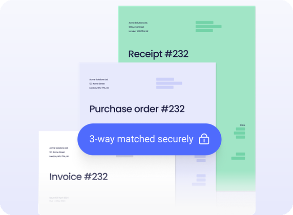 bill to purchase order matching software ui from approvalmax