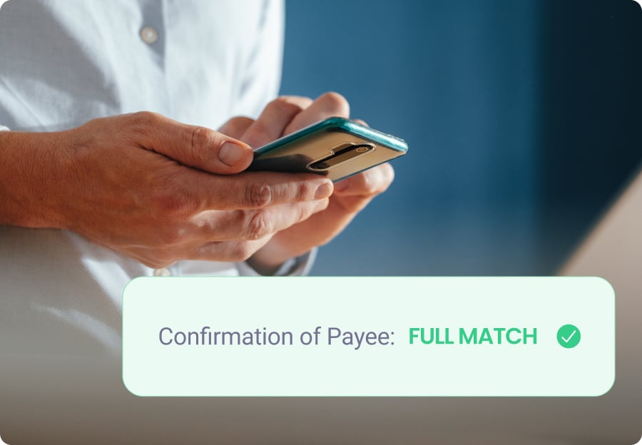 Confirmation of payee