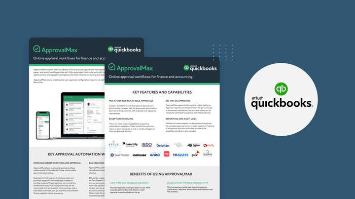 ApprovalMax for QuickBooks Online Overview