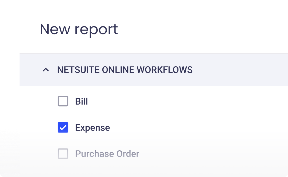 expense report import in expense approval software