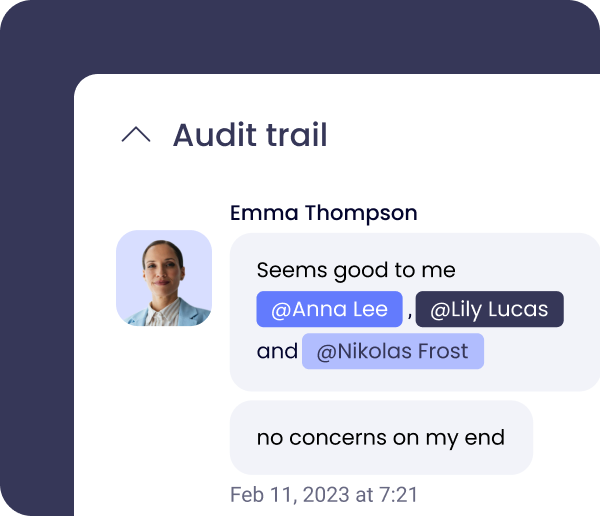 Workflows & benefits_audit trial