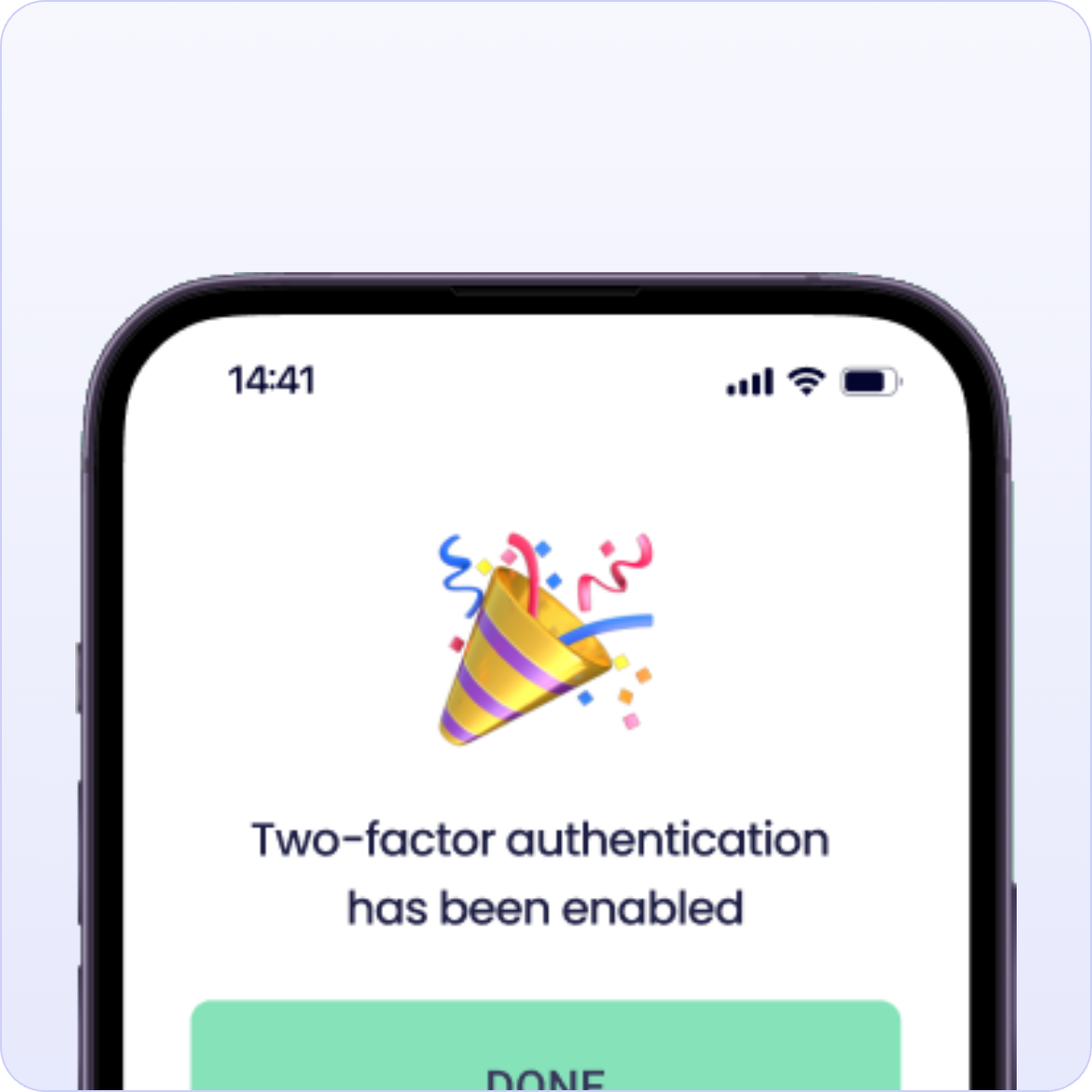 Two-factor authentication enabled on an ApprovalMax account