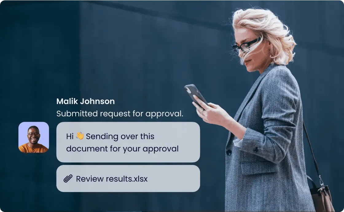 manage approvals