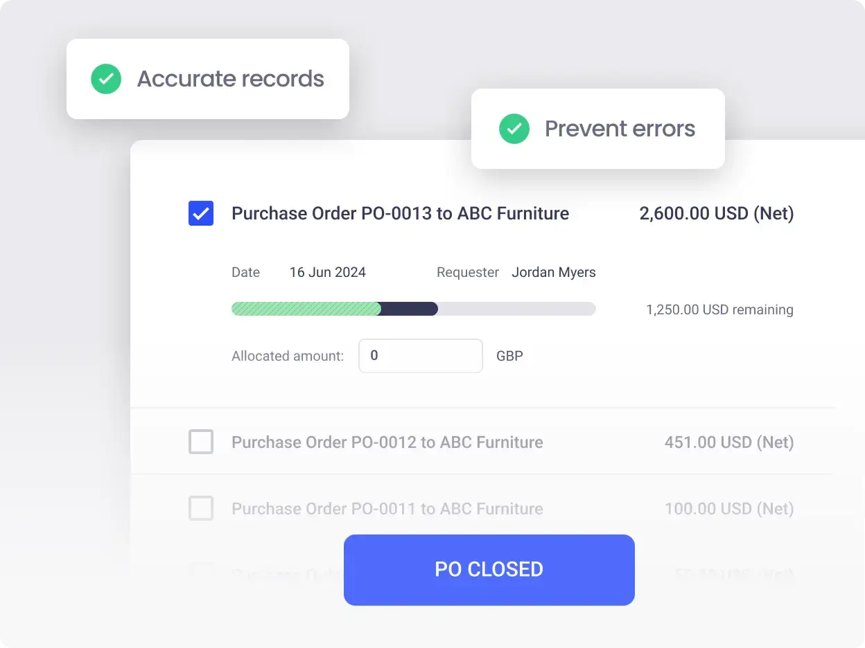 Stop open POs lingering ( NetSuite )