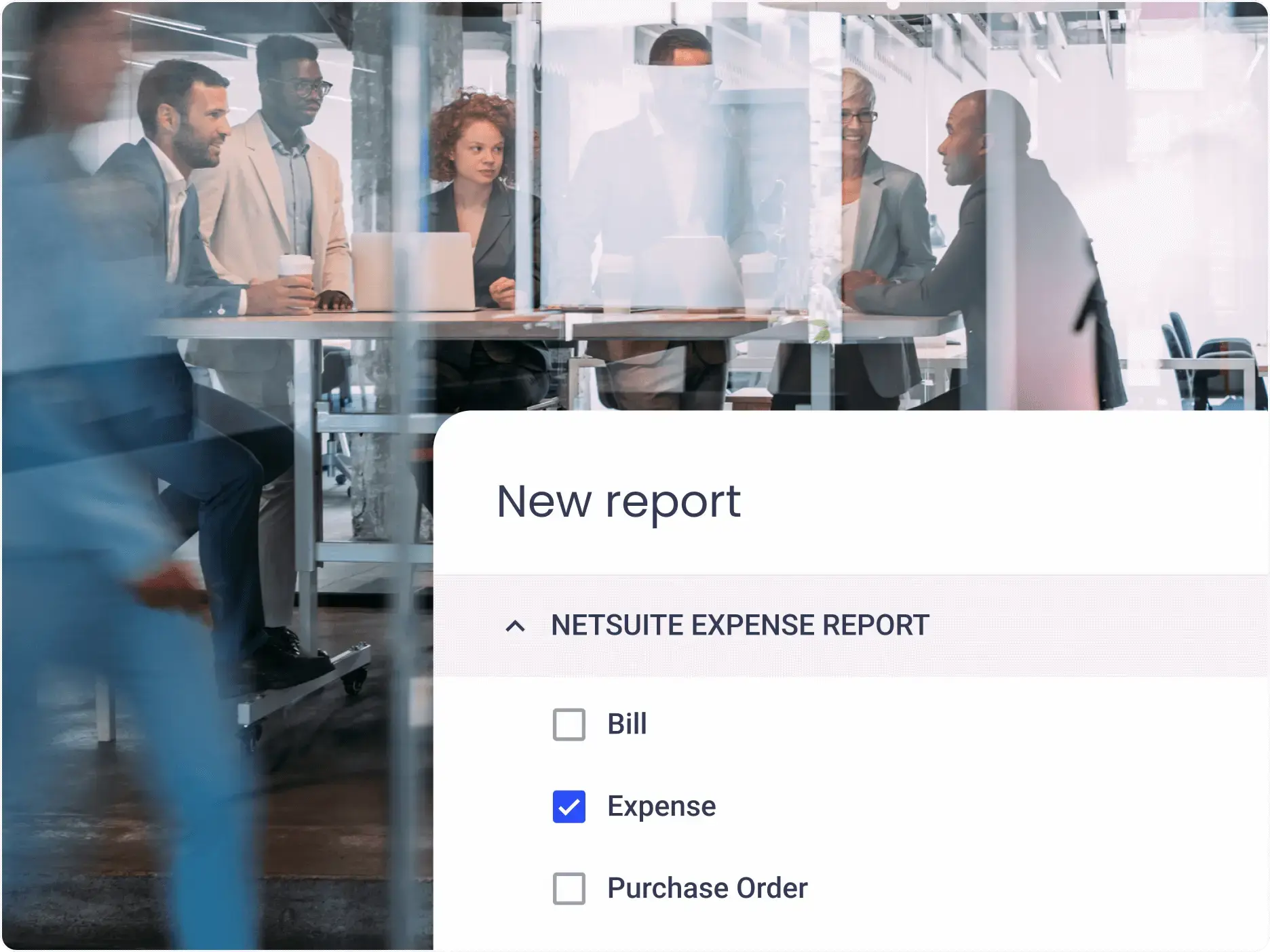 Track spend with detailed reports