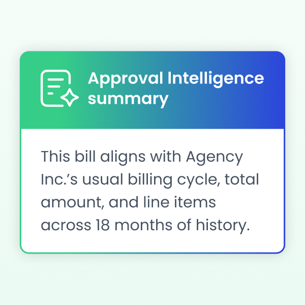 Approval Intelligence status 1c