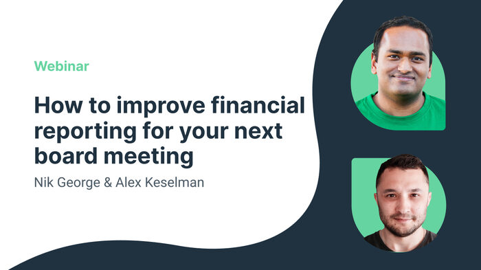 How to improve financial reporting for your next board meeting