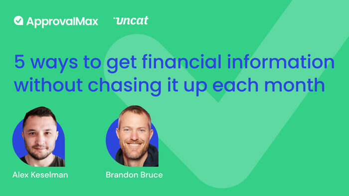 5 clever ways to get financial information without having to chase it up each month
