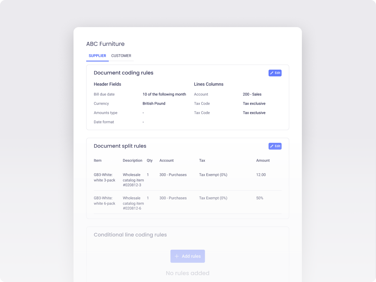 Smarter Invoice Coding