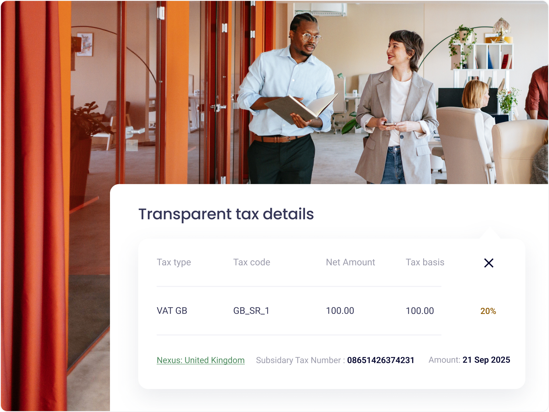 Transparent Tax Details