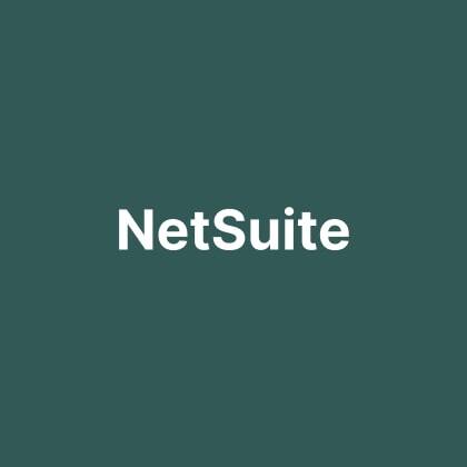 Oracle NetSuite